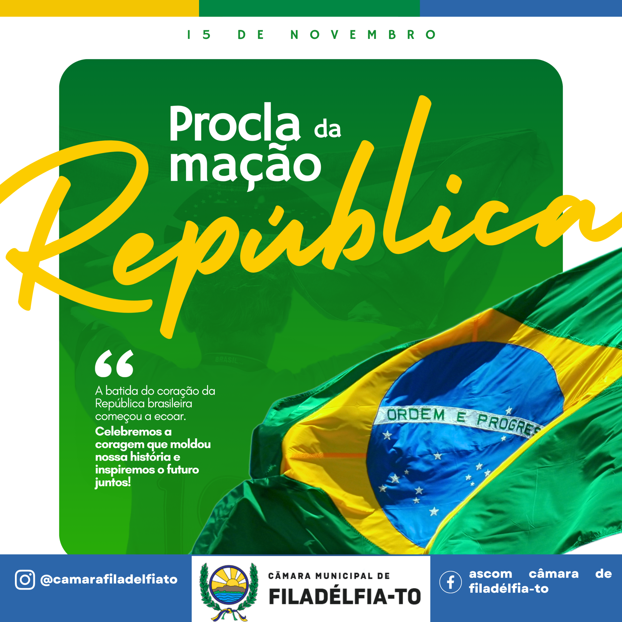 DIA DA PROCLAMAÇÃO DA REPÚBLICA