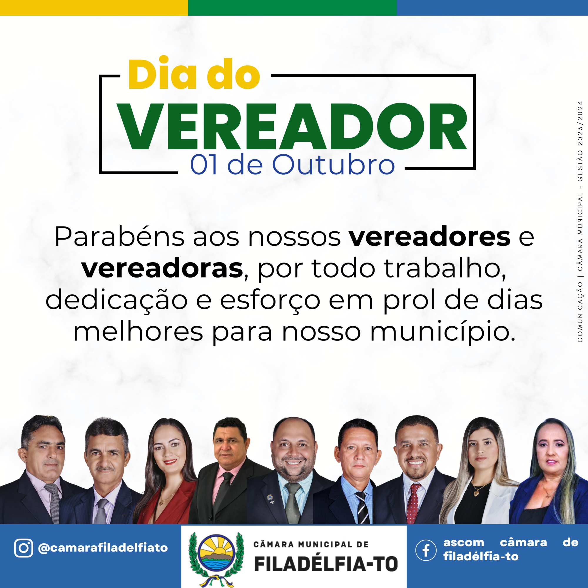 DIA DO VEREADOR