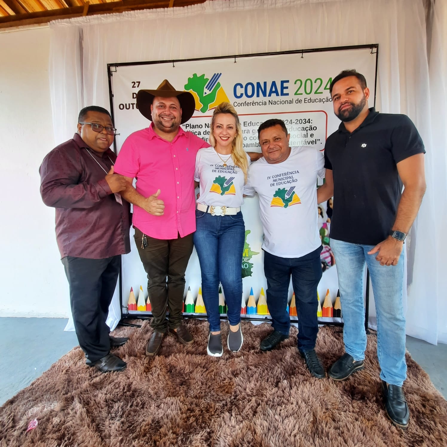 VEREADORES PARTICIPAM DA IV CONFERÊNCIA MUNICIPAL DE EDUCAÇÃO DE FILADÉLFIA