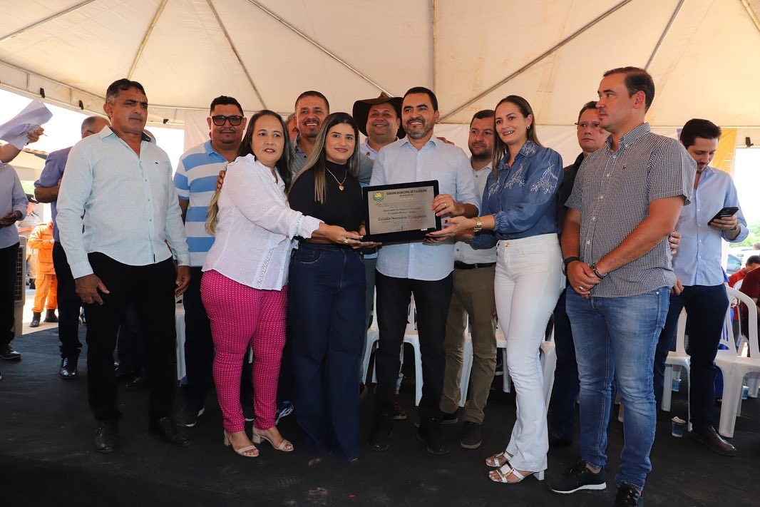 VEREADORES PARTICIPAM DE INAUGURAÇÃO DO POSTO FISCAL DE FILADÉLFIA