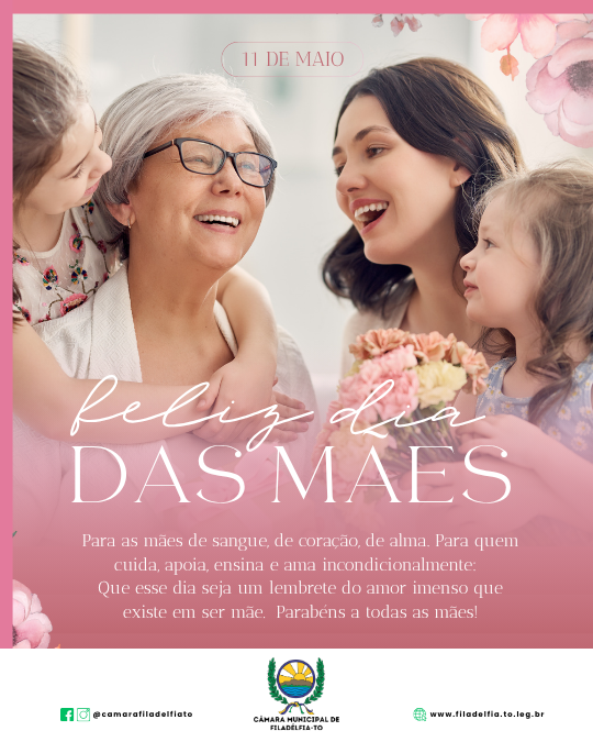 FELIZ DIA DAS MÃES