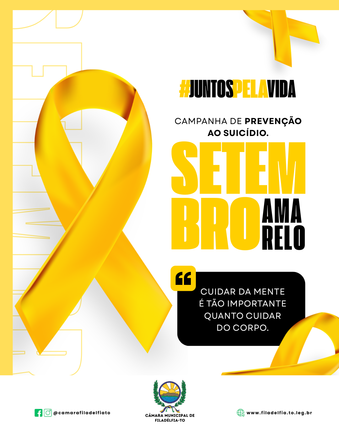 CAMPANHA SETEMBRO AMARELO